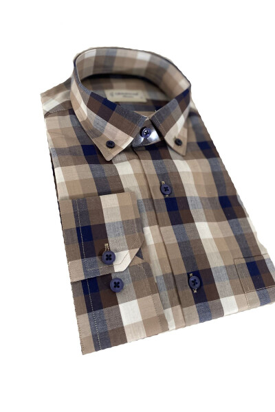 Men's Classic Fit Linen Shirt-m3 - 3