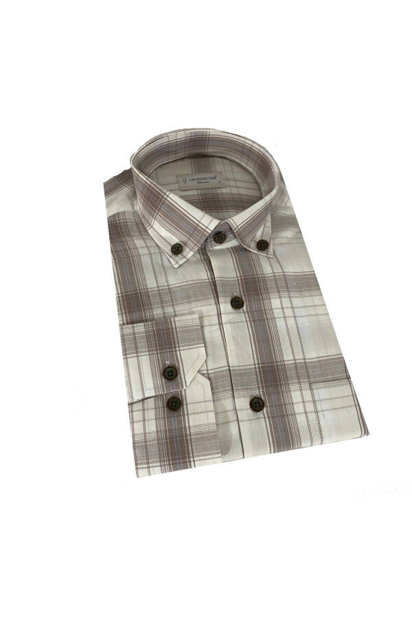 Men's Classic Fit Linen Shirt-m4 - 1