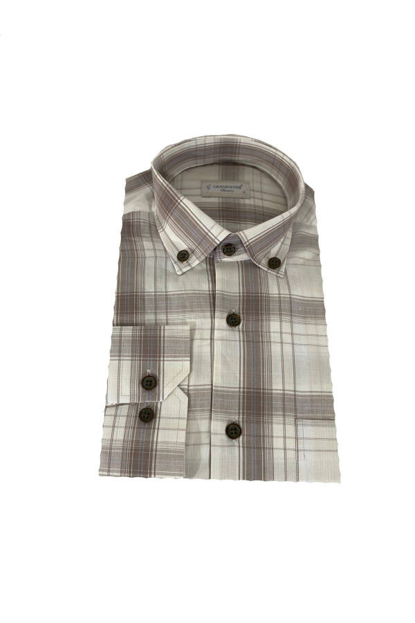 Men's Classic Fit Linen Shirt-m4 - 2