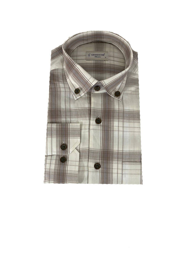 Men's Classic Fit Linen Shirt-m4 - 3