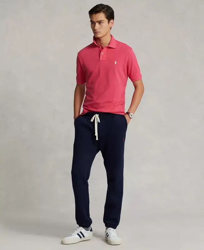 Men's Classic-Fit Mesh Polo-Hot Pink - 4