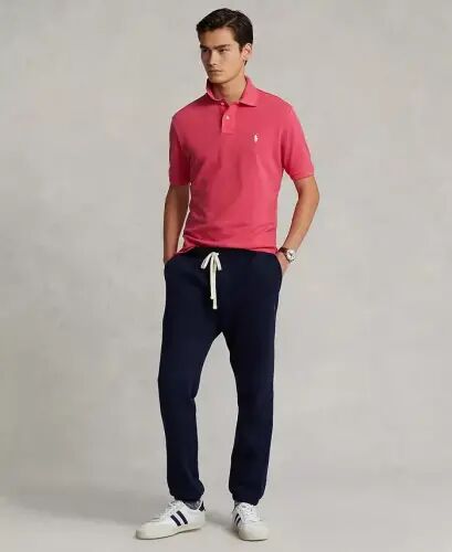 Men's Classic-Fit Mesh Polo-Hot Pink - 2