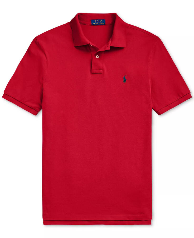 Men's Classic-Fit Mesh Polo Rl2000 Red / Navy - 5