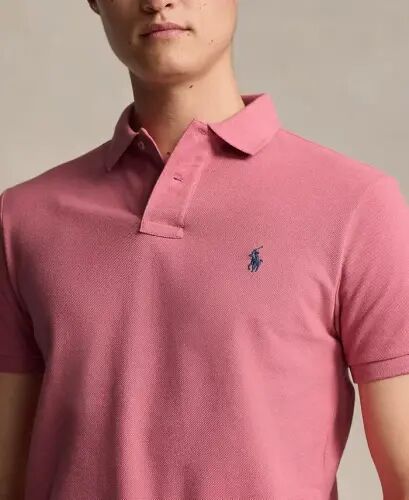 Men's Classic-Fit Mesh Polo Shirt - ADIRONDACK BERRY/C8213 - 3