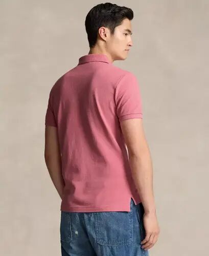 Men's Classic-Fit Mesh Polo Shirt - ADIRONDACK BERRY/C8213 - 4