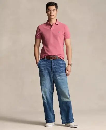 Men's Classic-Fit Mesh Polo Shirt - ADIRONDACK BERRY/C8213 - Polo Ralph Lauren (1)