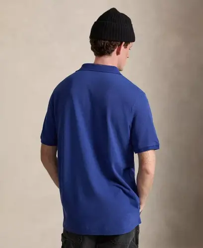 Men's Classic-Fit Mesh Polo Shirt - BLUE YACHT/C7553 - 4