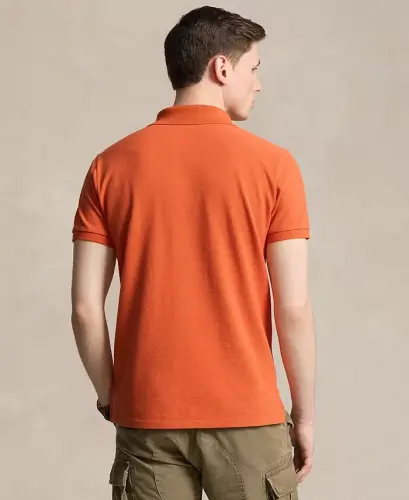 Men's Classic-Fit Mesh Polo Shirt - COLLEGE ORANGE/C5200 - 4