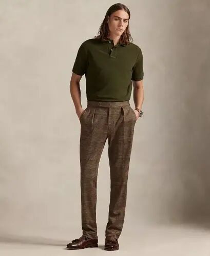 Men's Classic-Fit Mesh Polo Shirt - COMPANY OLIVE/C8526 - Polo Ralph Lauren (1)