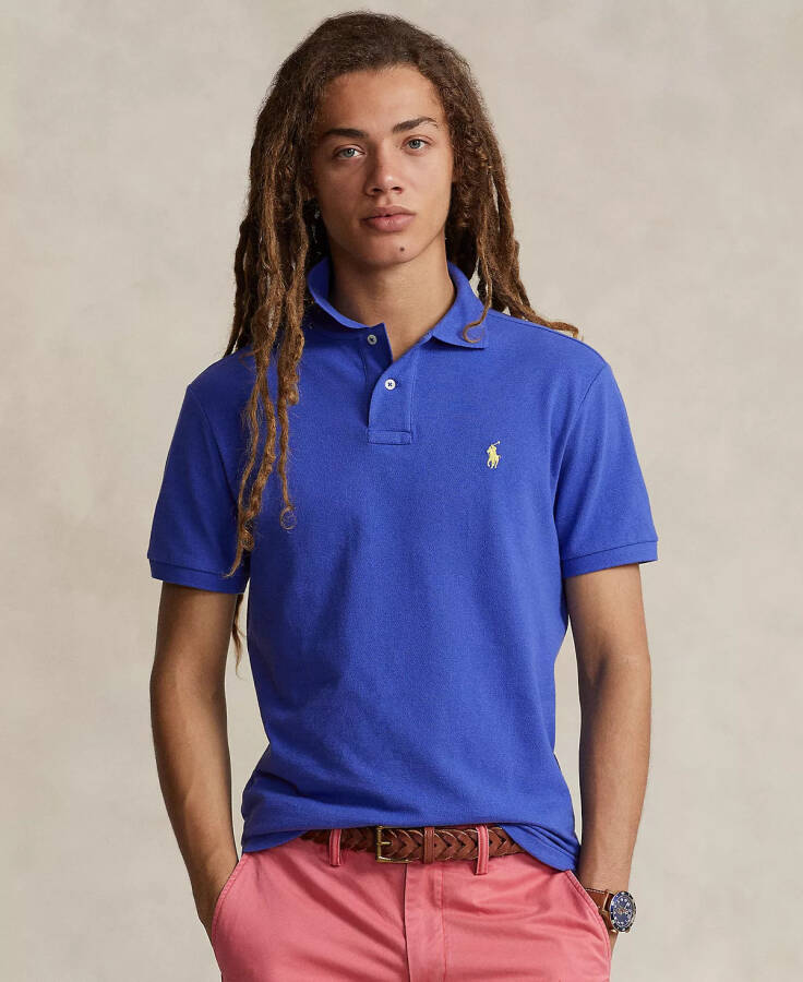 Men's Classic-Fit Mesh Polo Shirt Liberty - 1