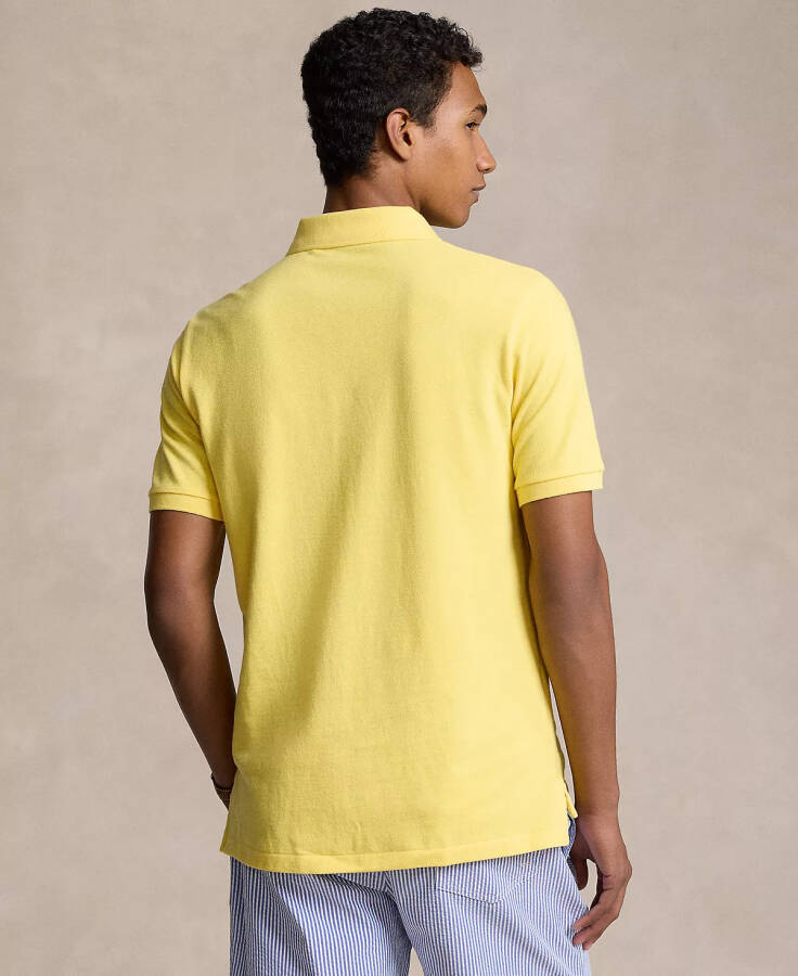 Men's Classic-Fit Mesh Polo Shirt Oasis Yellow - 2