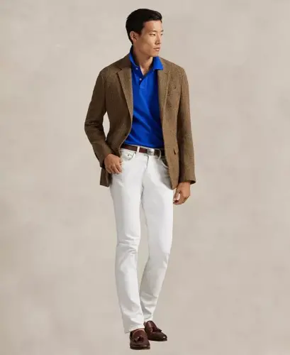 Men's Classic-Fit Mesh Polo Shirt - Pacific Royal - POLO RALPH LAUREN (1)