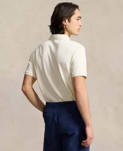 Men's Classic-Fit Mesh Polo Shirt - ParcModazoneent Cream/C8634 - POLO RALPH LAUREN (1)