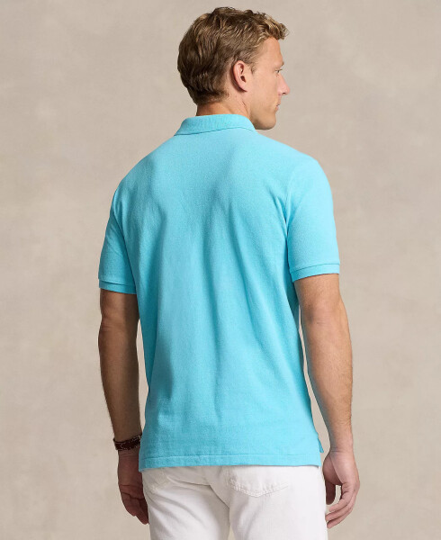 Men's Classic-Fit Mesh Polo Turquoise Nova - 2