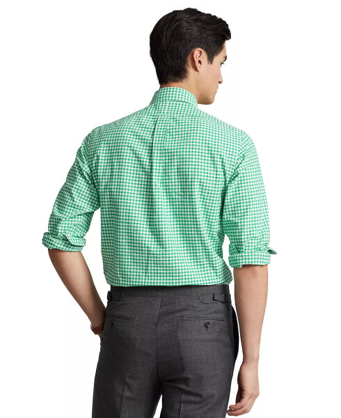 Men's Classic-Fit Oxford Shirt Mayan Green/White - 8