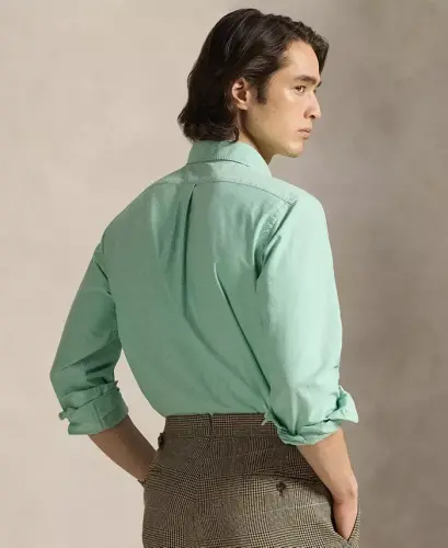 Men's Classic-Fit Oxford Shirt - Summer Emerald - 4