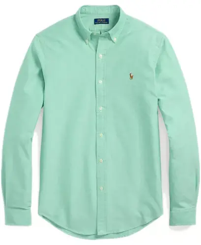 Men's Classic-Fit Oxford Shirt - Summer Emerald - 5