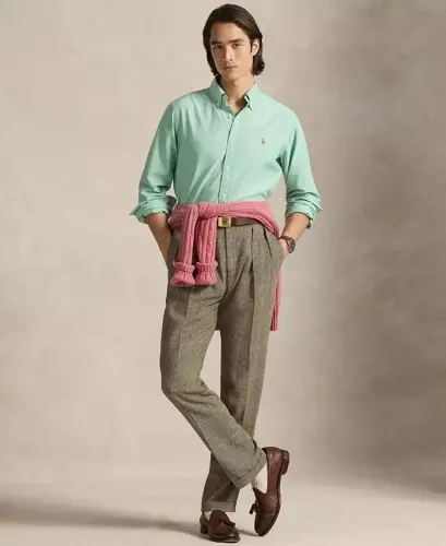 Men's Classic-Fit Oxford Shirt - Summer Emerald - POLO RALPH LAUREN (1)