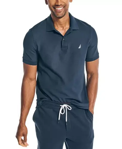 Men's Classic-Fit Performance Deck Polo Shirt - 4