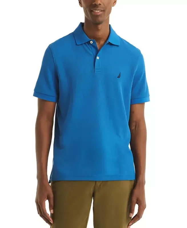 Men's Classic-Fit Performance Deck Polo Shirt - 1