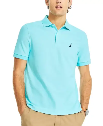 Men's Classic-Fit Performance Deck Polo Shirt 