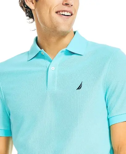 Men's Classic-Fit Performance Deck Polo Shirt - 3