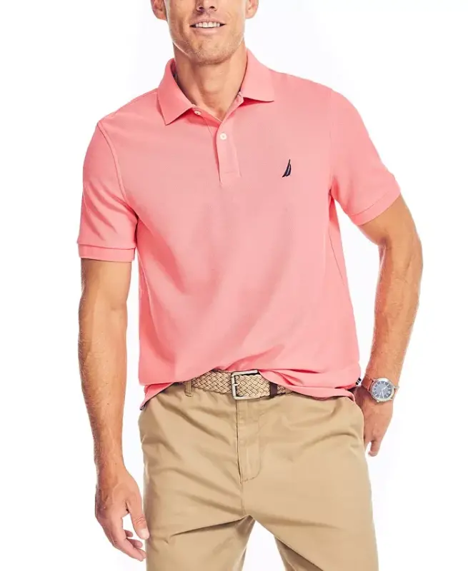 Men's Classic-Fit Performance Deck Polo Shirt - NAUTICA