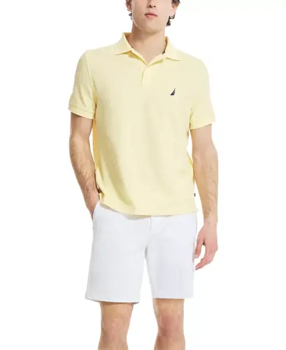Men's Classic-Fit Performance Deck Polo Shirt - 4