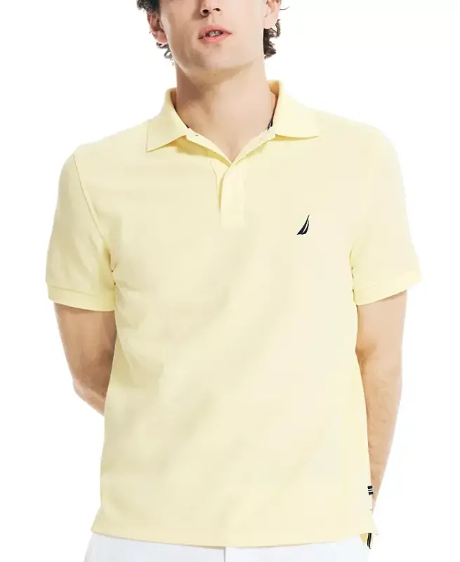 Men's Classic-Fit Performance Deck Polo Shirt - 1