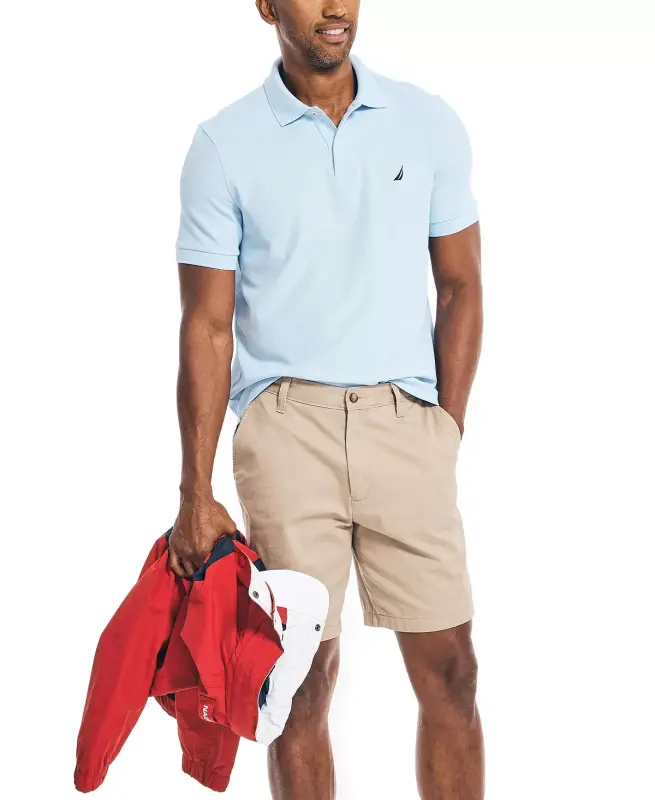 Men's Classic-Fit Performance Deck Polo Shirt - 4