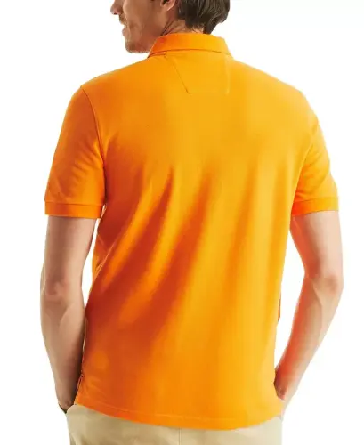 Men's Classic-Fit Deck Polo Shirt - Coast Guard Orange - 3