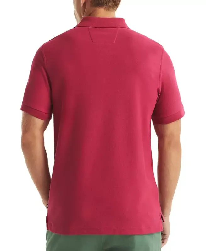 Men's Classic-Fit Performance Deck Polo Shirt - Deep Fuschia - 2