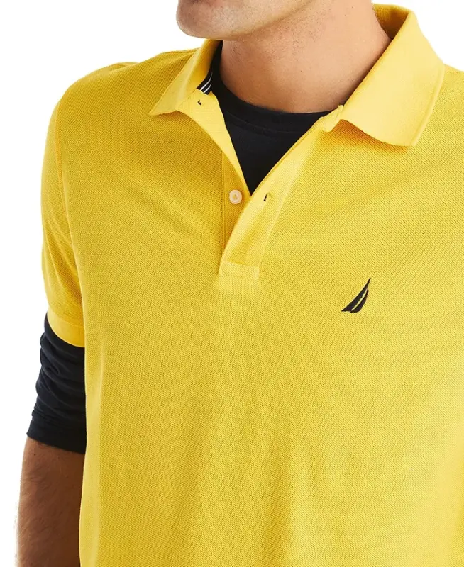 Men's Classic-Fit Performance Deck Polo Shirt - Empire Gold - 3