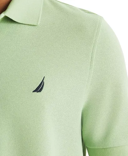 Men's Classic-Fit Performance Deck Polo Shirt - Fair Green - 3