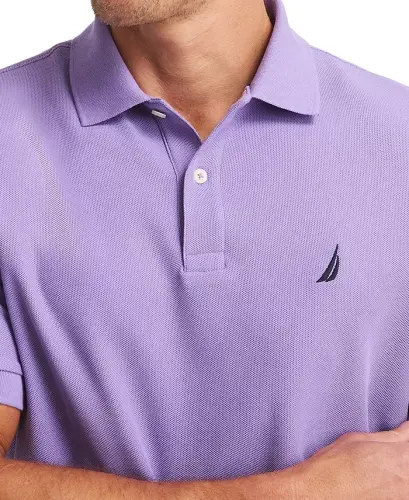 Men's Classic-Fit Performance Deck Polo Shirt - Paisley Purple - 4