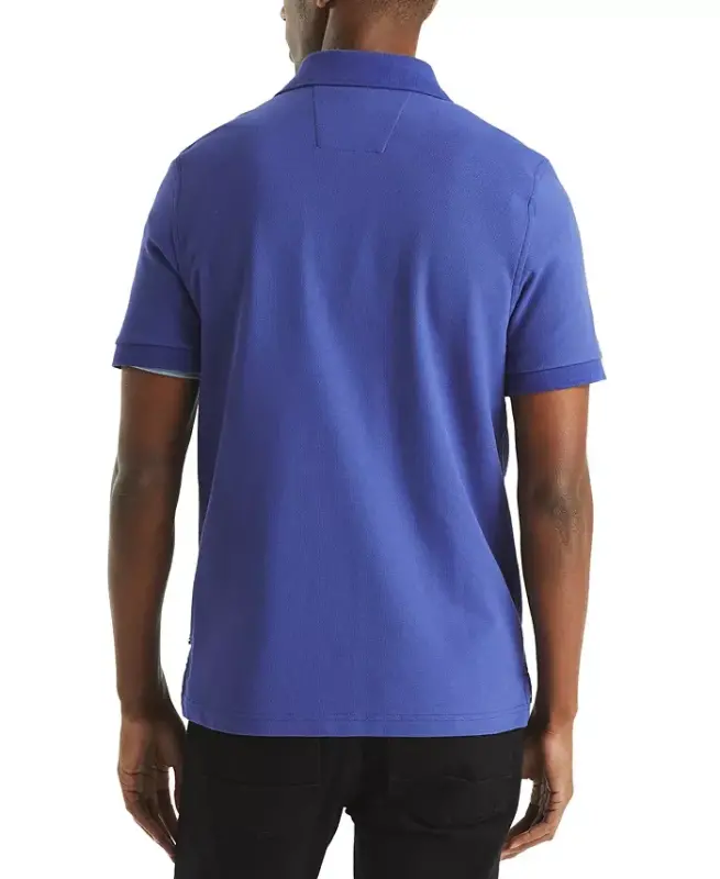 Men's Classic-Fit Performance Deck Polo Shirt - Purple Blue - 2