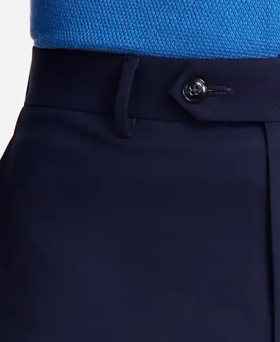 Men's Classic Fit Performance Dress Pants-Navy - 5