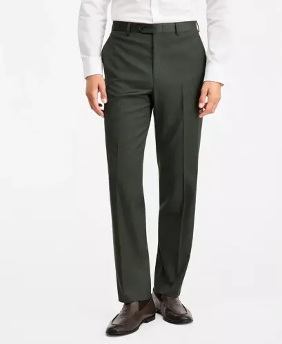 Men's Classic Fit Performance Dress Pants - Olive - MICHAEL KORS (1)