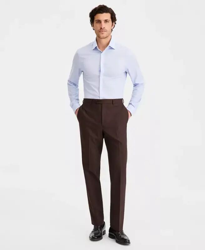Men's Classic Fit Performance Dress Pants - Tobacco - 2
