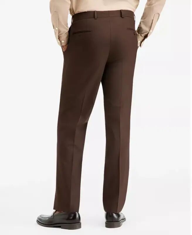 Men's Classic Fit Performance Dress Pants - Tobacco - 4
