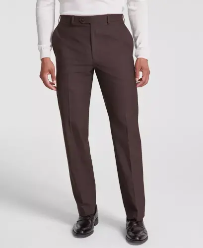 Men's Classic Fit Performance Dress Pants - Tobacco - 9