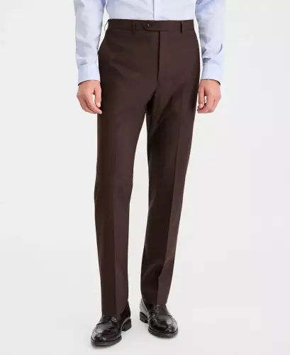 Men's Classic Fit Performance Dress Pants - Tobacco - MICHAEL KORS (1)