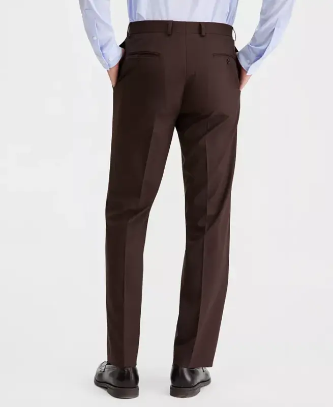 Men's Classic Fit Performance Dress Pants - Tobacco - 5