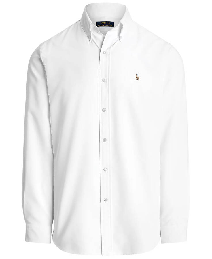 Men's Classic-Fit Performance Oxford Shirt White - 10