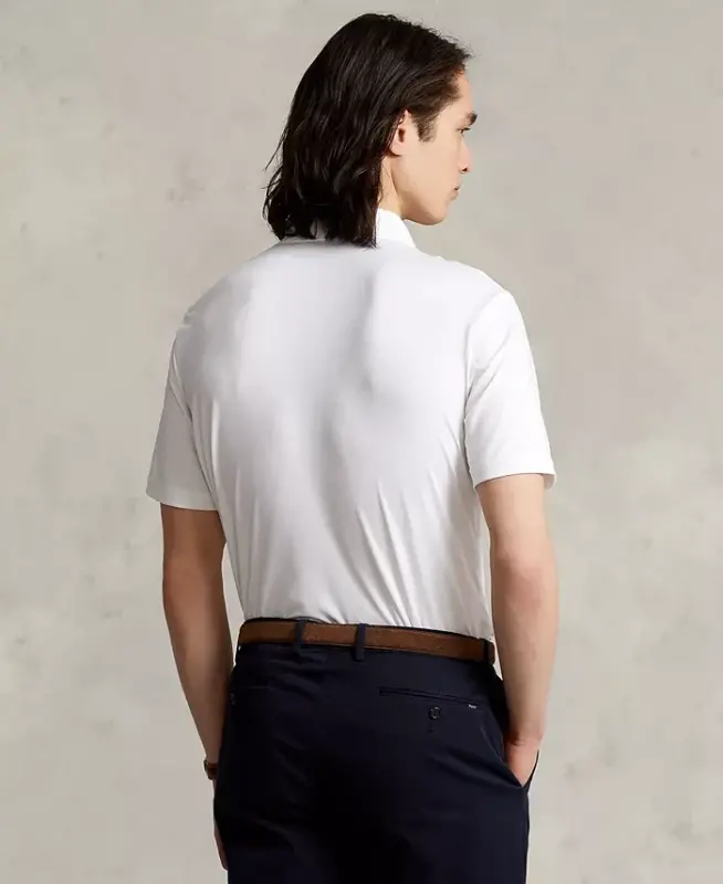 Men's Classic-Fit Performance Polo Shirt - 4