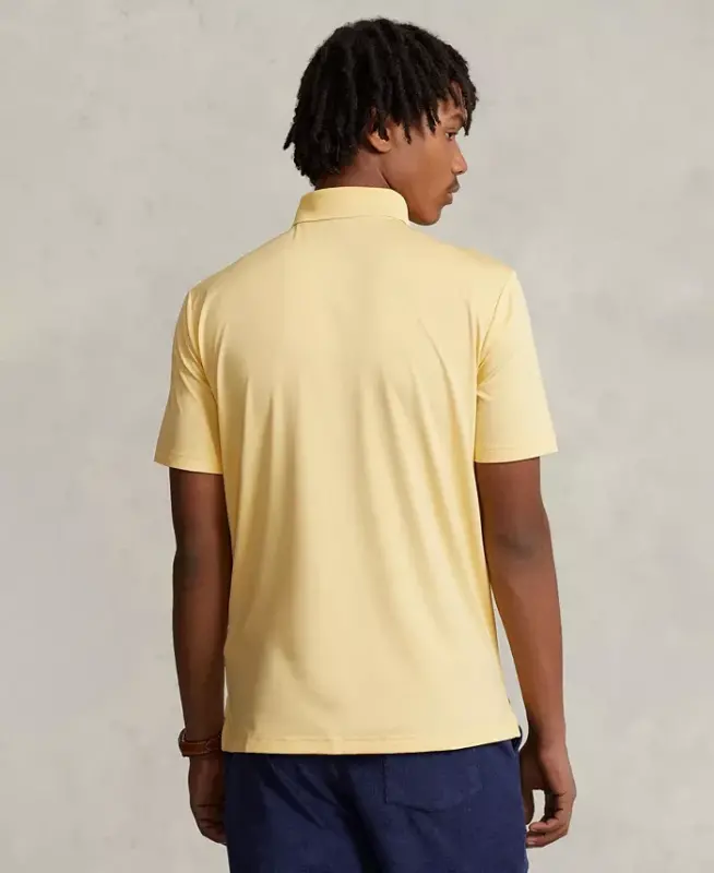 Men's Classic-Fit Performance Polo Shirt - Corn Yellow - 4