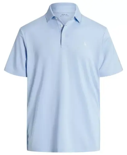 Men's Classic-Fit Performance Polo Shirt - Office Blue - 5