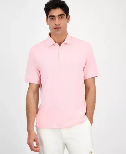 Men's Classic Fit Performance Stretch Polo, Created for Modazone 