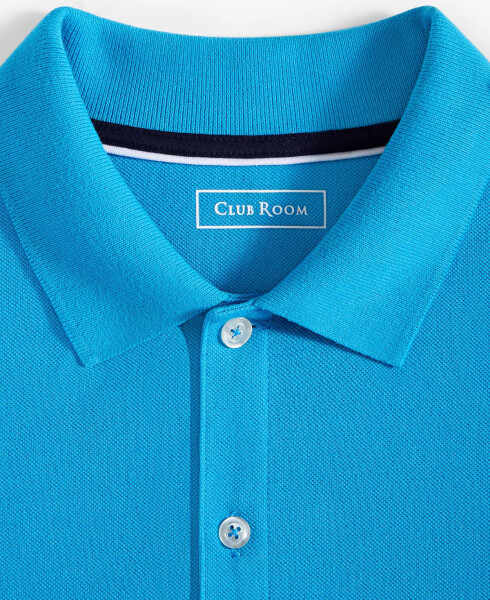 Men's Classic Fit Performance Stretch Polo, Created for Modazone Aztec Sky - 2