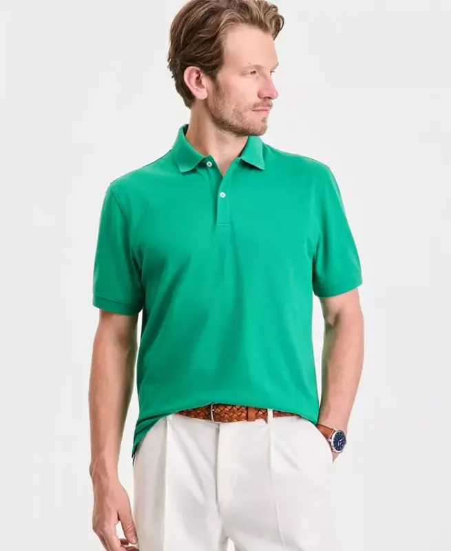 Men's Classic Fit Performance Stretch Polo, Created for Modazone - Bosphorus - 1